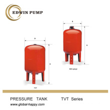 Tvt Replaceable Membrane Vertical Pressure Tank